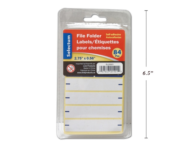 Selectum File Folder Labels ~ 84 pieces-0