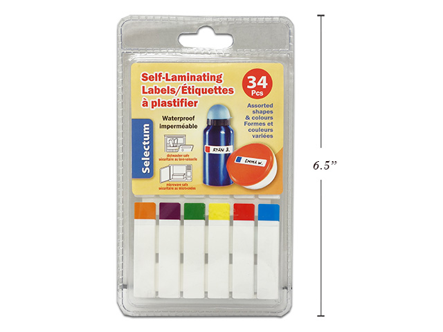 Selectum Self-Laminating Labels ~ 34 pieces-0