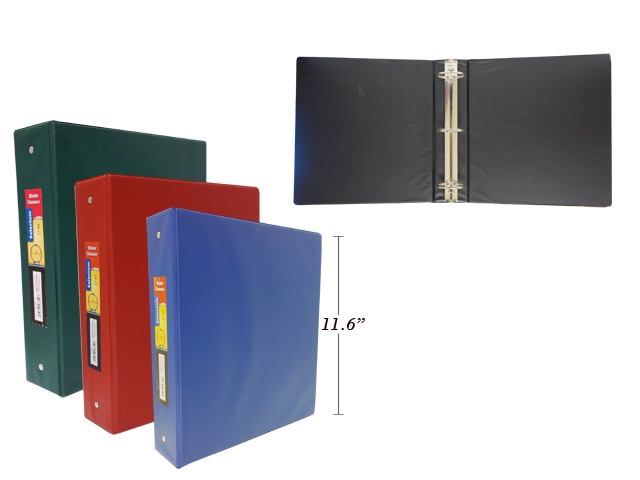 Selectum Hard Cover Vinyl 3-Ring Binder + Pockets ~ 2"-0