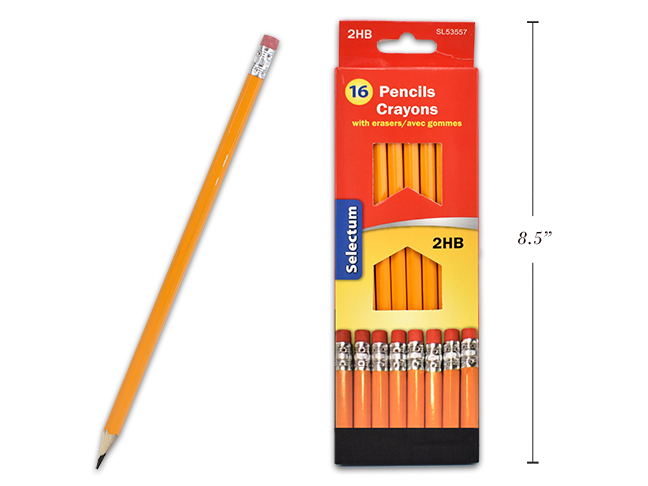 Selectum HB Pencils ~ 16 per pack-0