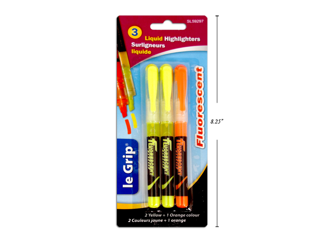 Selectum Liquid Highlighters ~ 3 per pack-0