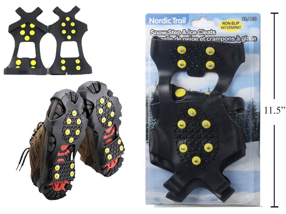 Non-Slip Snow Step & Ice Cleat ~ Size Xlarge-0