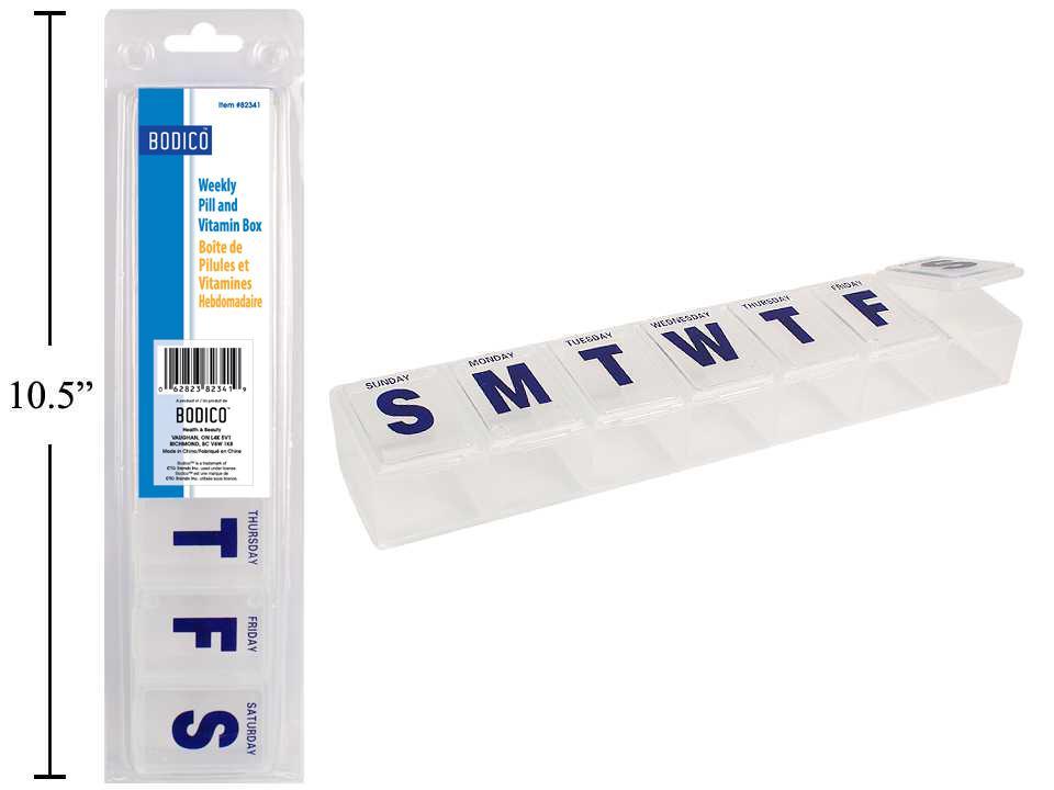 Bodico Jumbo 7 Day Pill Organizer-0