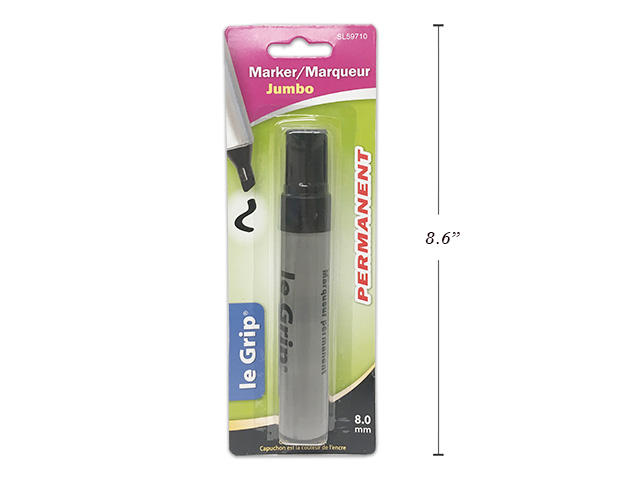 Selectum Chisel Point Permanent Jumbo Black Marker-0