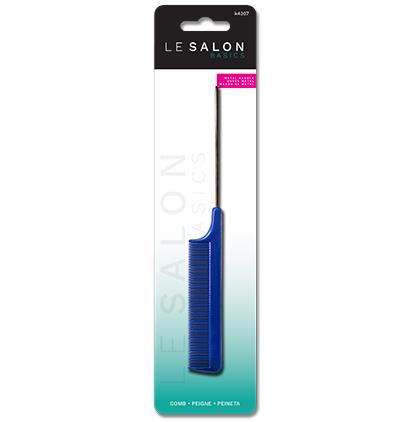Le Salon Tail Comb with Metal Handle ~ 1 per pack-0