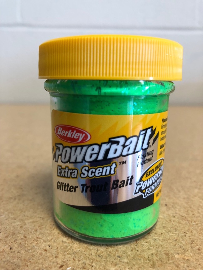 Berkley PowerBait Glitter Trout Bait ~ Spring Green-0