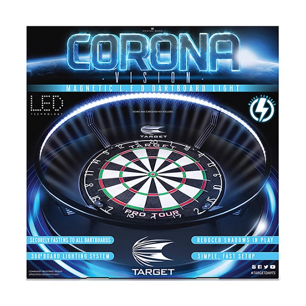 Target Corona Vision LED Dartboard Light-0