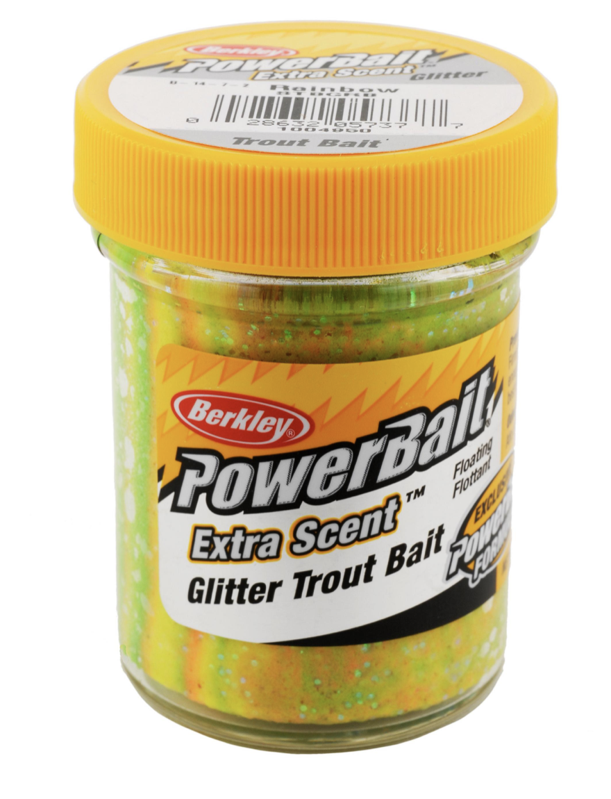 Berkley PowerBait Glitter Trout Bait ~ Rainbow-0