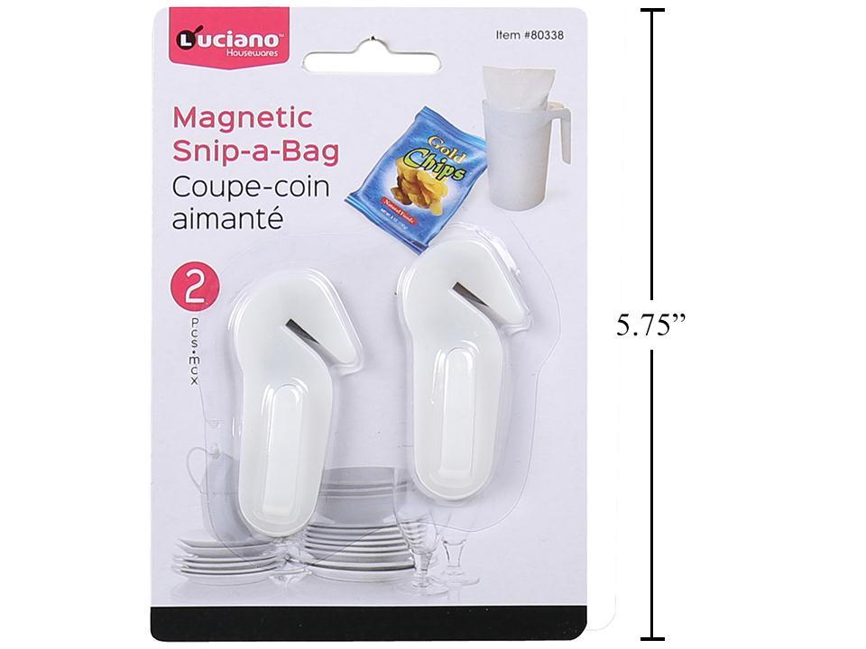 Luciano Magnetic Snip-A-Bag ~ 2 per pack-0