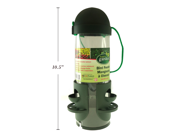 Deluxe Bird Feeder with Rope Handle ~ 10.25"-0