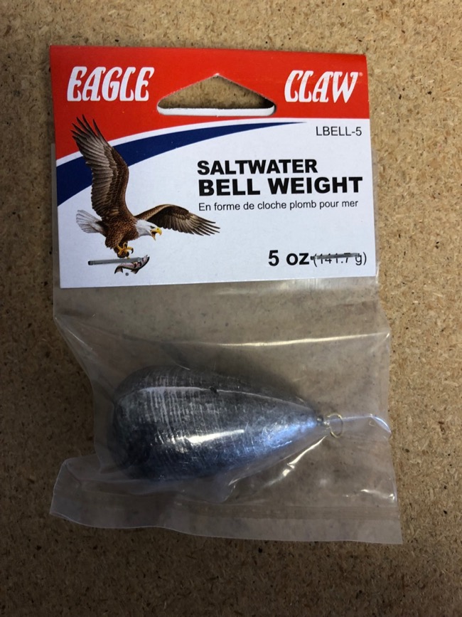 Eagle Claw Bell Weight ~ 5oz-0