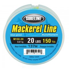 Sureline Mackerel Line - 15lb ~ 137M/150yd spool-0