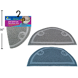 PVC Cat Litter Mat - 1/2 moon shaped-0