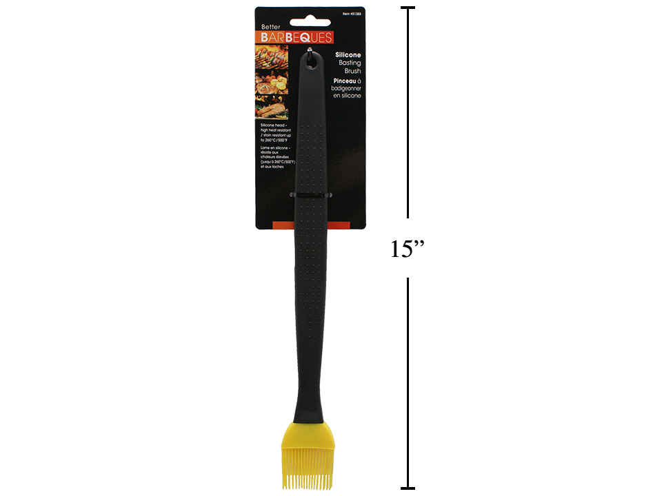 Silicone BBQ Basting Brush ~ 14"L-0