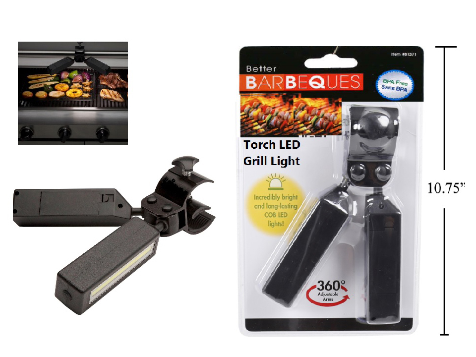 BBQ 360 degree Rotating LED Grill Light -0