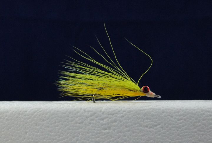 Clouser Minnow Flies - Size 2 ~ Chartreuse / Yellow-0