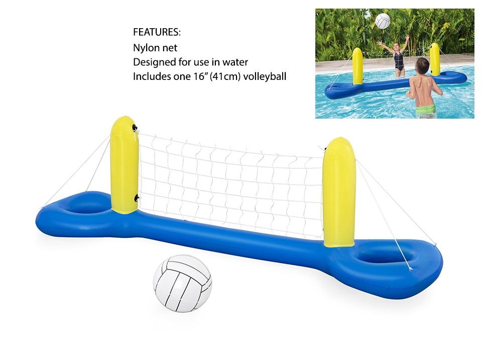 Inflatable Water Volleyball Set ~ 96" x 25" {52133}-0