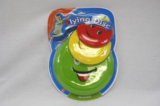 Flying Discs with Face Design ~ 3 per pack-0