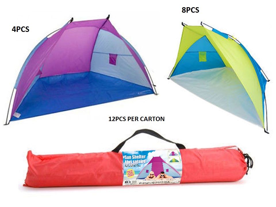 Sun Shelter {Beach Tent} in Carrying Case ~ 94" x 48" x 48"-0