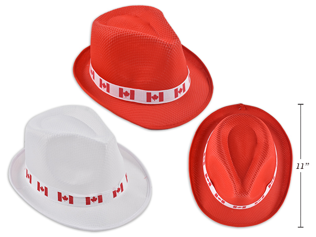 Canada Adult Fedora Hat -0