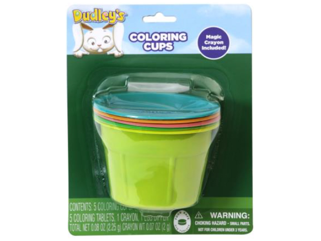 Dudley's Coloring Cups with Dye Tablets ~ 5 per pack-0