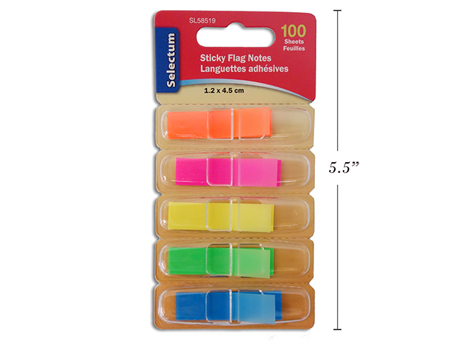 Selectum Sticky Flag Notes ~ 100/sheets-0