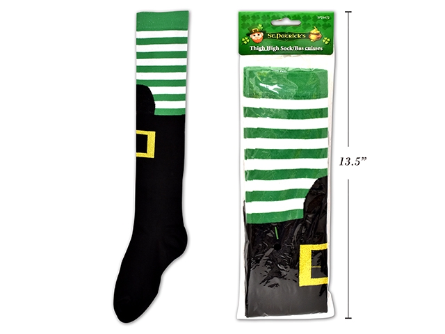 St. Patrick's Day 25.5" Thigh High Socks-0