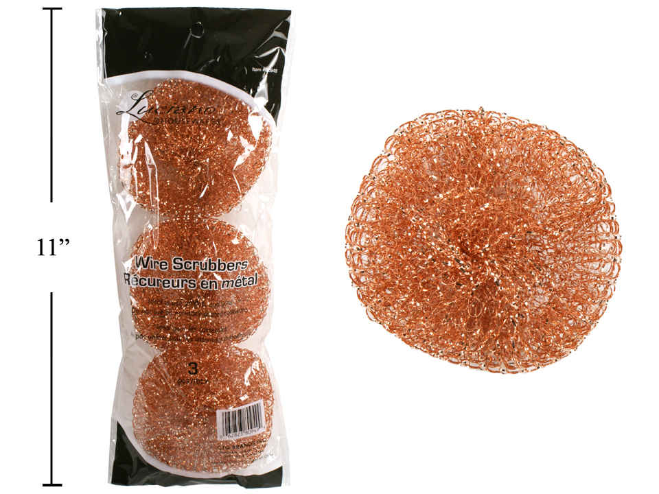 Luciano Wire Scrubbers ~ 3 per pack-0