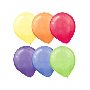 Assorted Color Round Balloons - 12" ~ 10 per pack-0