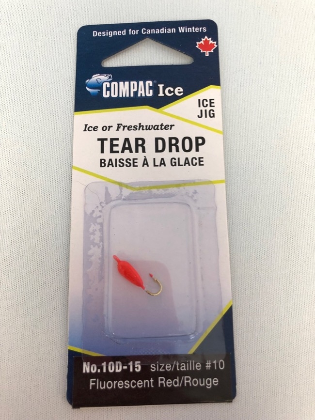 Tear Drop - Size 10 ~ Fl. Red-0