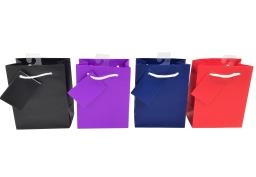 Small Gift Bags - Dark Matte Colors ~ SLEEVE OF 12-0