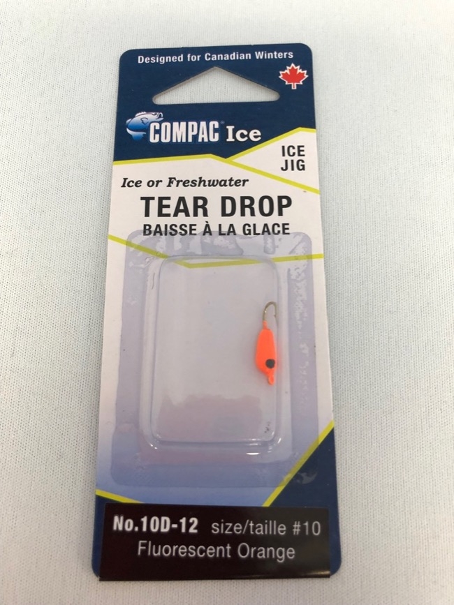 Tear Drop - Size 10 ~ Fl. Orange-0