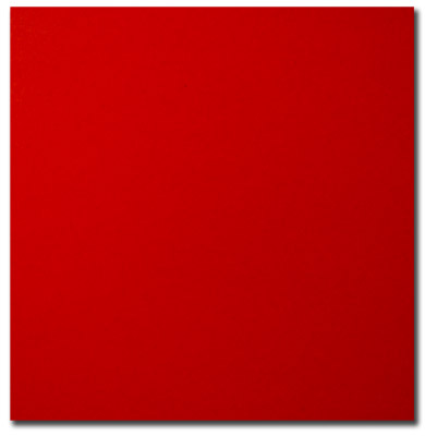 Poster (Bristol) Board - Box of 50 Sheets ~ Red -0