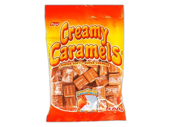 Regal Creamy Caramels ~ 180gr pegggable bag-0