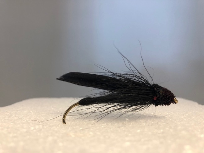 Black Cricket Muddler Streamer -0