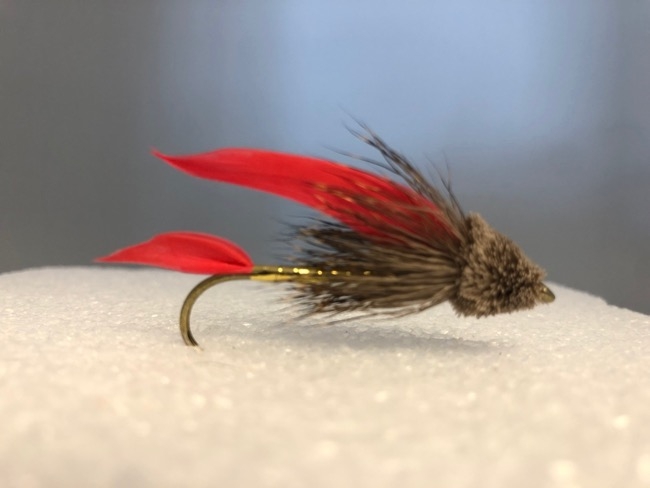 Orange Wing Muddler Streamer -0