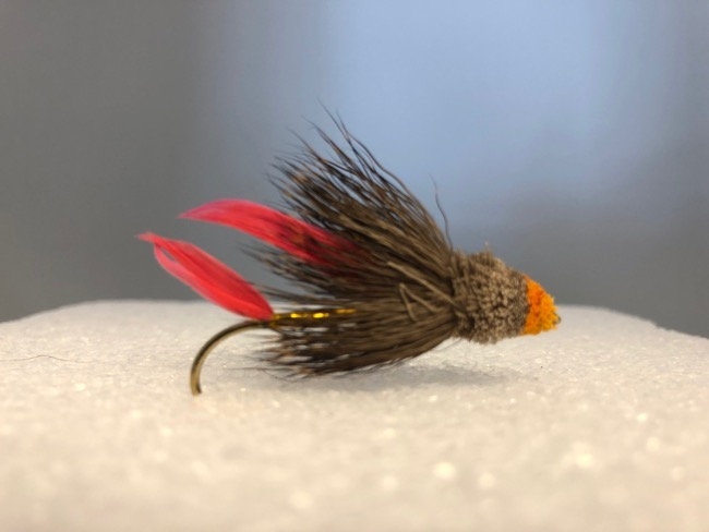 Orange Spudler Muddler Streamer -0