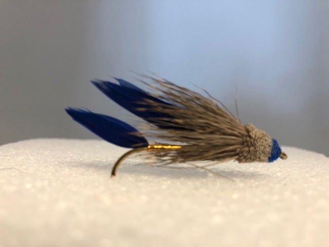 Blue Spudler Muddler Streamer -0