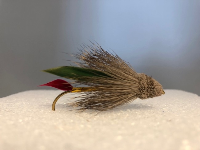 Olive Wing Muddler Streamer -0
