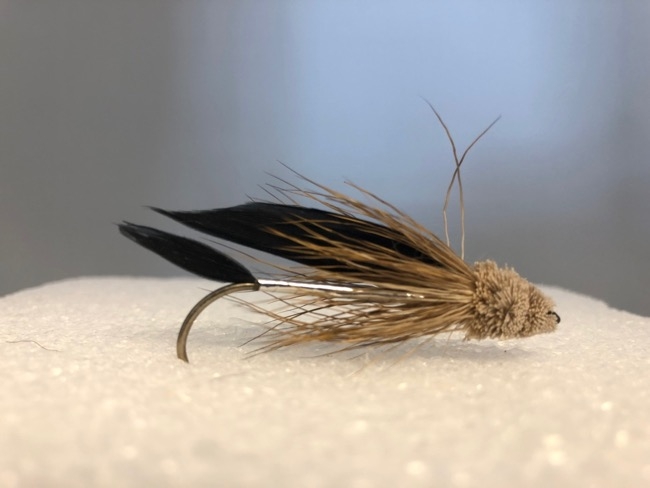 Black Wing Muddler Streamer -0