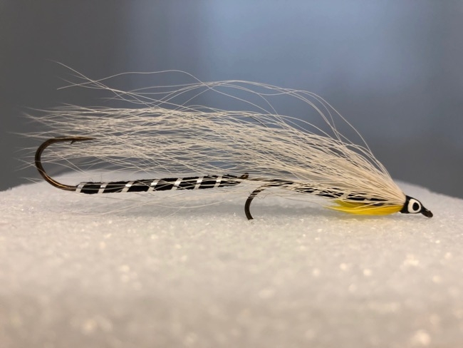 Black Ghost Tandem Flies -0