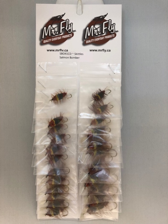 Skittles Salmon Bombers Flies-0