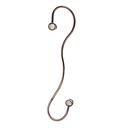 Perky-Pet 12" Decorative Beaded Copper Finish Hanging Hook-0