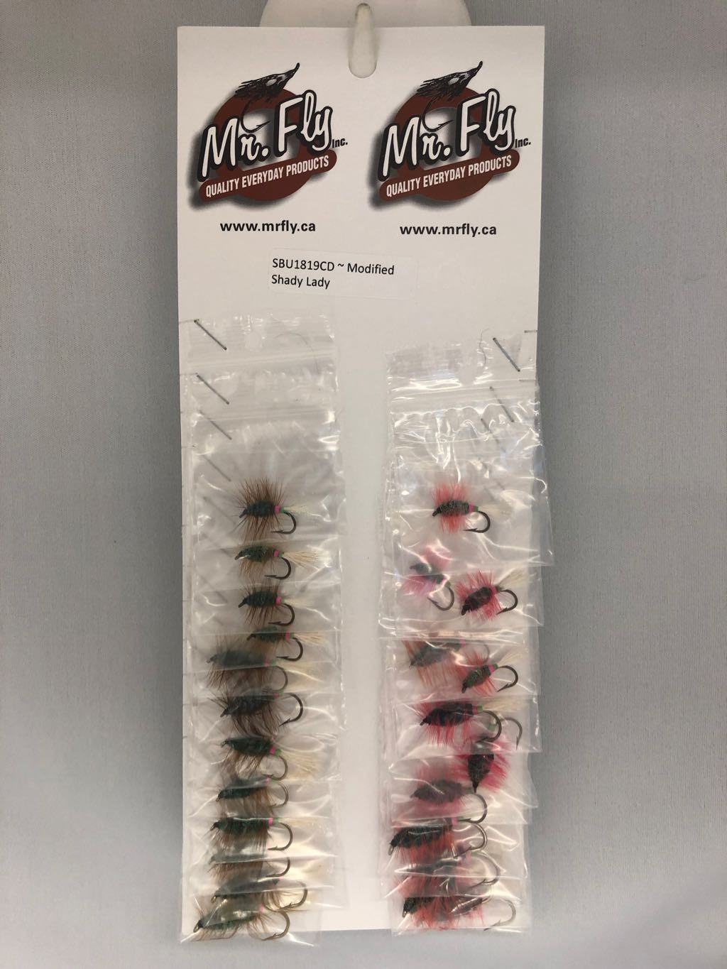 Modified Shady Lady, Brown or Orange Hackle, Salmon Bugs -0