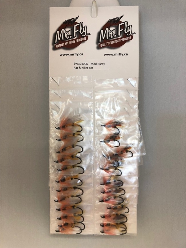 Modified Rusty Rat & Killer Rat Salmon Wet Flies-0