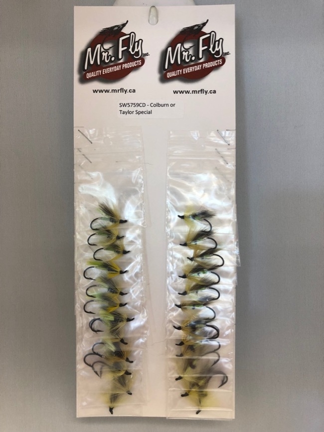 Colburn Special & Taylor Special Salmon Wet Flies-0