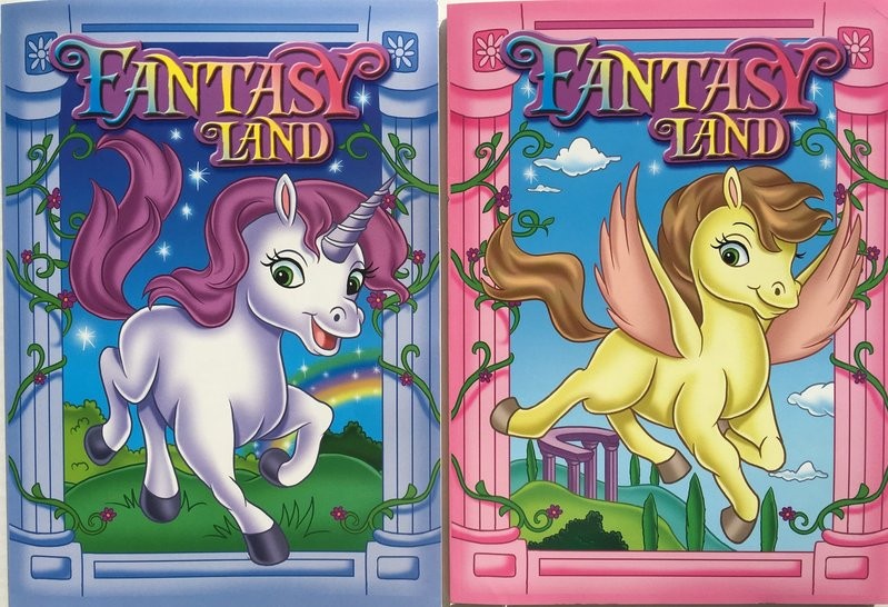 Fantasy Land Coloring Books-0
