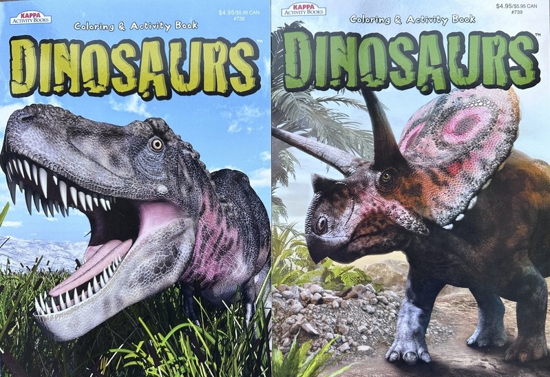 Dinosaurs Coloring Books-0