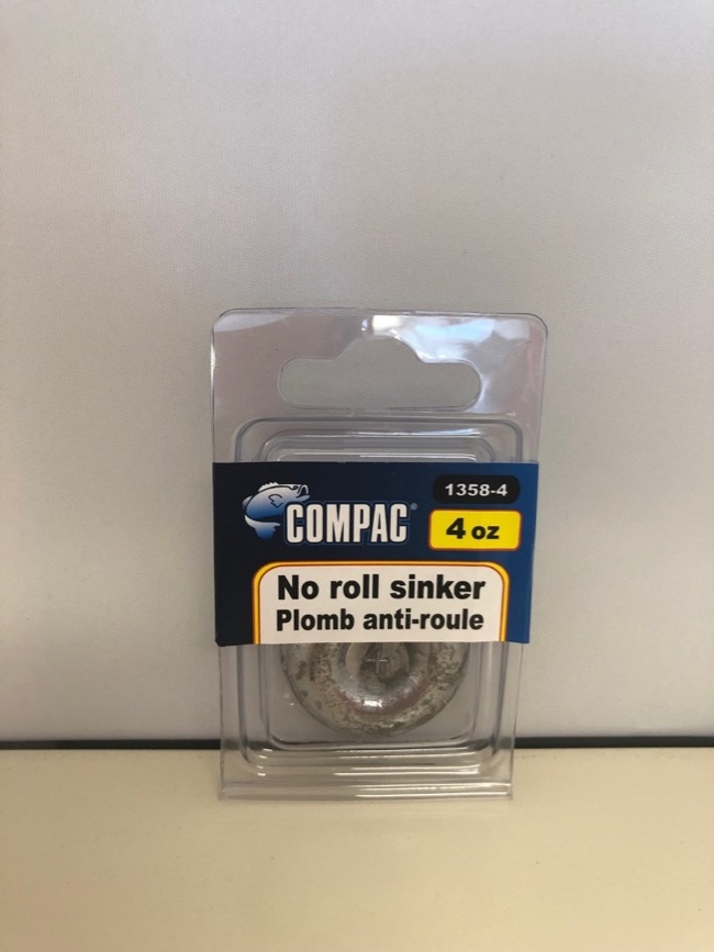 Compac No Roll {Tidal Flat} Sinkers ~ 4oz weight-0