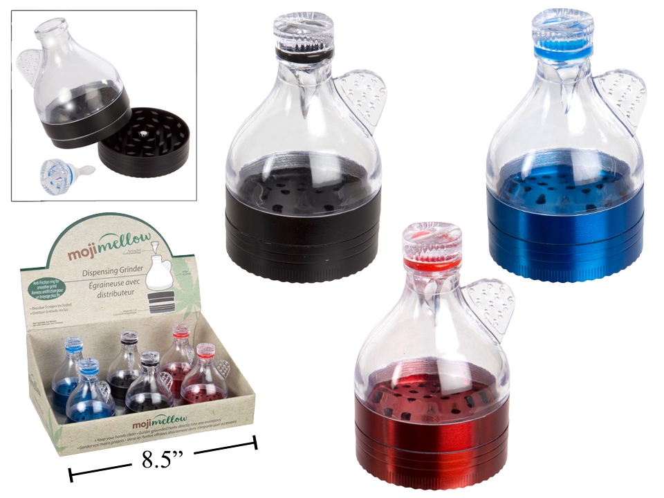 MojiMellow Dispensing Grinder ~ Display of 6-0
